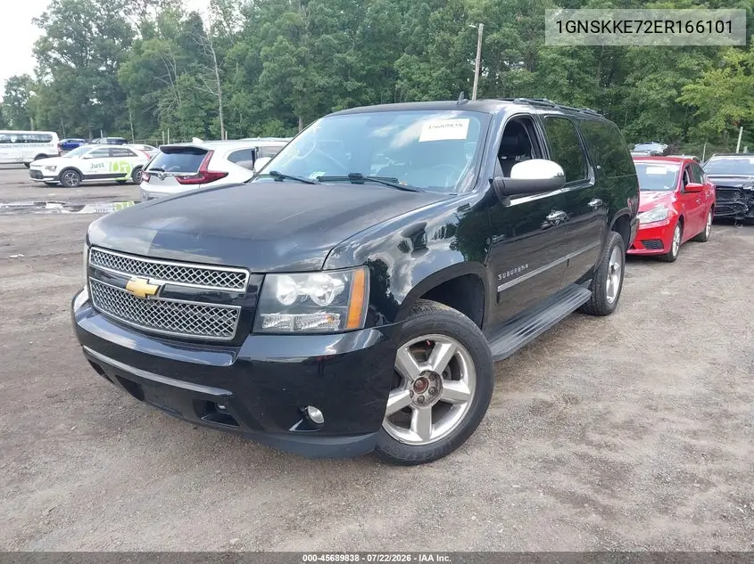 2014 Chevrolet Suburban Ltz VIN: 1GNSKKE72ER166101 Lot: 45689838