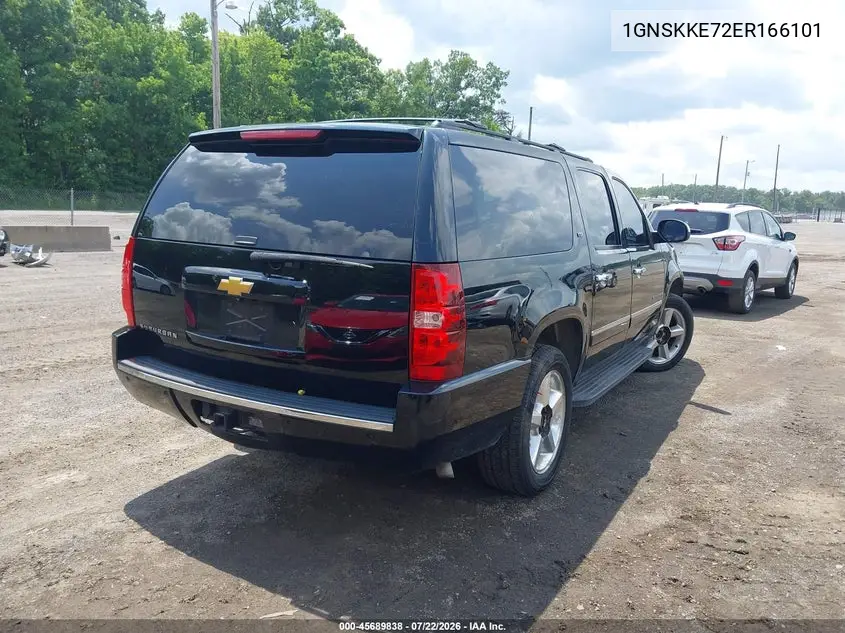 2014 Chevrolet Suburban Ltz VIN: 1GNSKKE72ER166101 Lot: 45689838