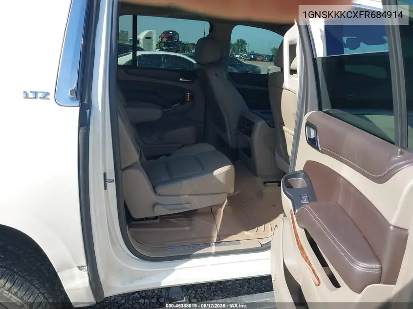 2015 Chevrolet Suburban Ltz VIN: 1GNSKKKCXFR684914 Lot: 45388019