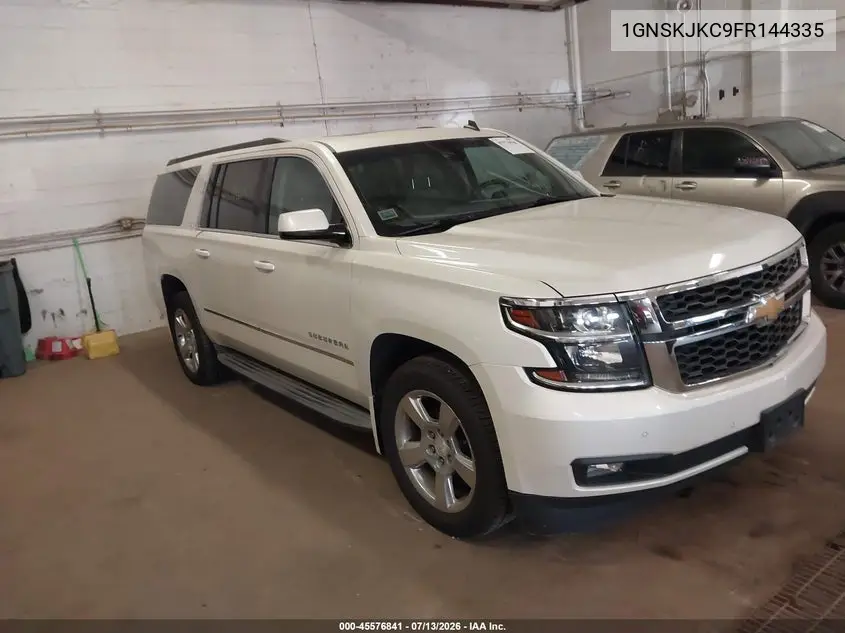 2015 Chevrolet Suburban Lt VIN: 1GNSKJKC9FR144335 Lot: 45576841