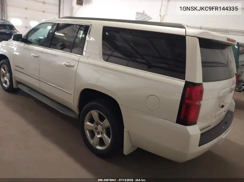 2015 Chevrolet Suburban Lt VIN: 1GNSKJKC9FR144335 Lot: 45576841
