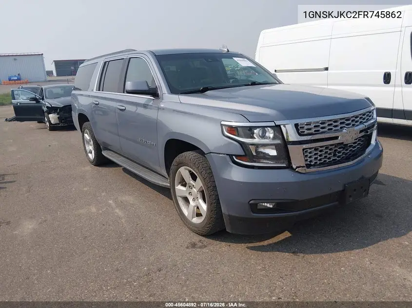 2015 Chevrolet Suburban Lt VIN: 1GNSKJKC2FR745862 Lot: 45604892
