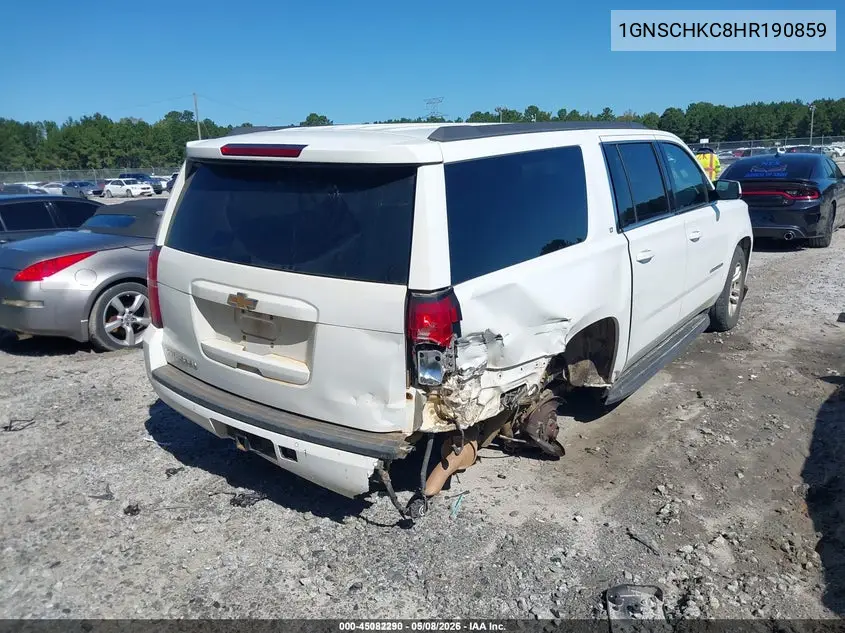 1GNSCHKC8HR190859 2017 Chevrolet Suburban Lt