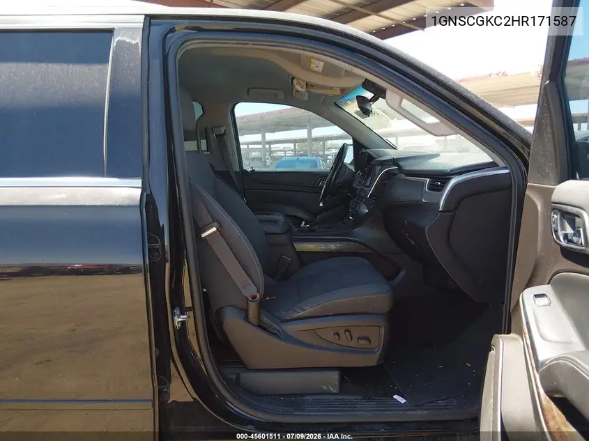 2017 Chevrolet Suburban Ls VIN: 1GNSCGKC2HR171587 Lot: 45601511