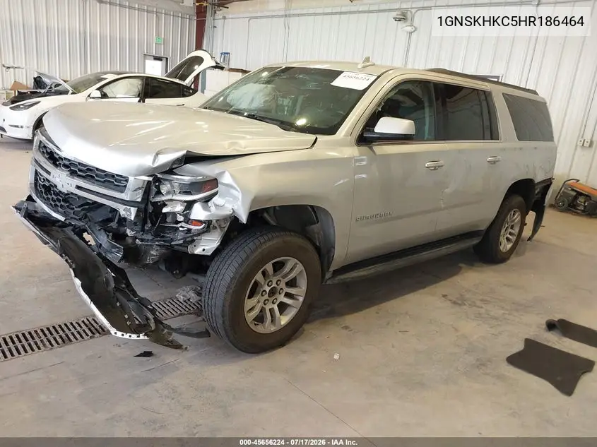 2017 Chevrolet Suburban Lt VIN: 1GNSKHKC5HR186464 Lot: 45656224