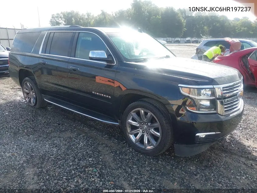 2017 Chevrolet Suburban Premier VIN: 1GNSKJKC6HR197237 Lot: 45672669