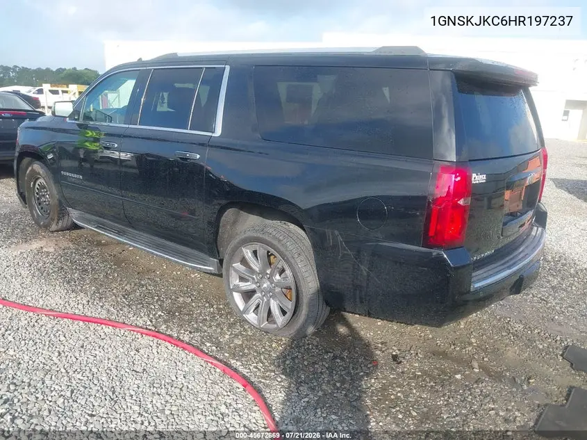 2017 Chevrolet Suburban Premier VIN: 1GNSKJKC6HR197237 Lot: 45672669