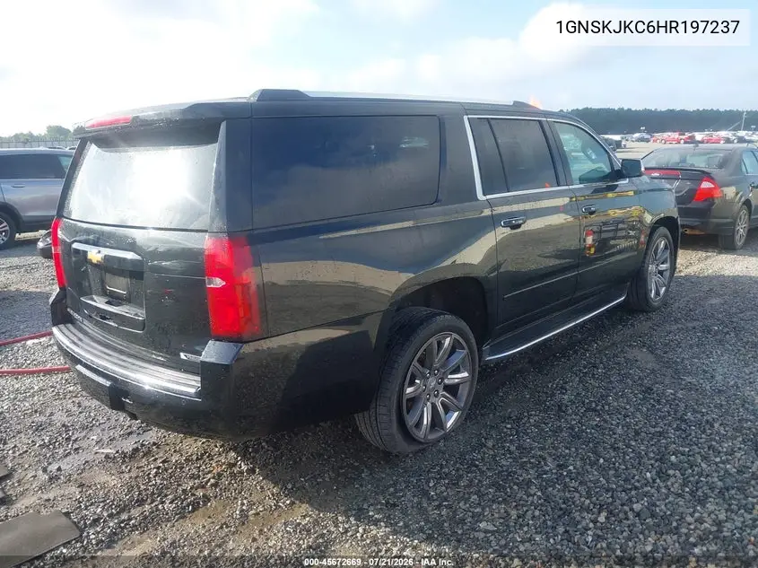 2017 Chevrolet Suburban Premier VIN: 1GNSKJKC6HR197237 Lot: 45672669