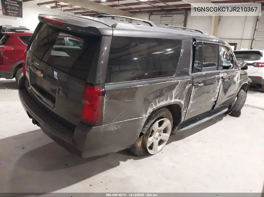 1GNSCGKC1JR210367 2018 Chevrolet Suburban Ls