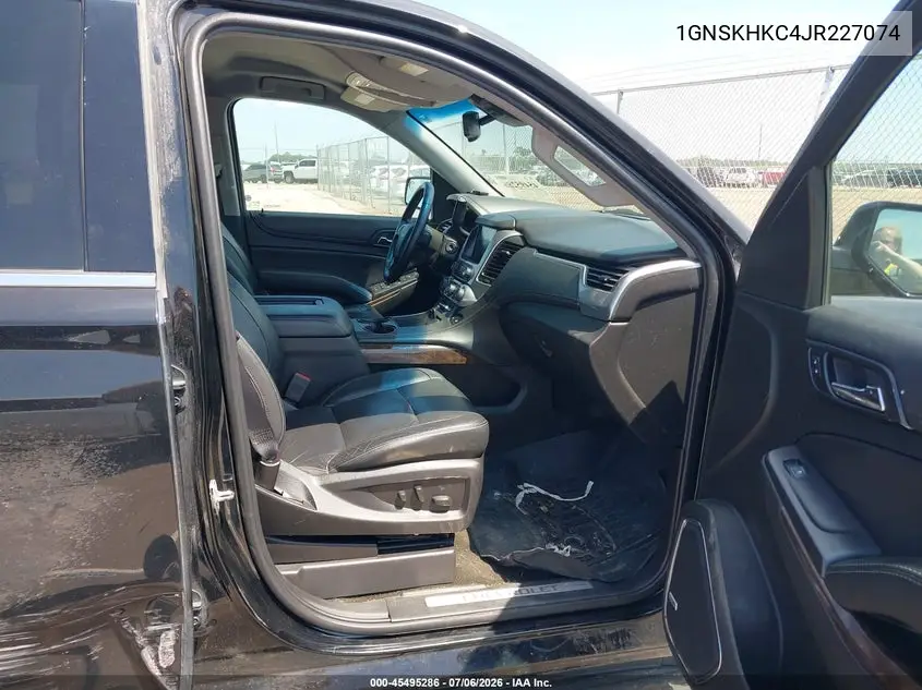 2018 Chevrolet Suburban Lt VIN: 1GNSKHKC4JR227074 Lot: 45495286