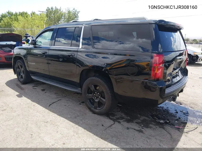 2018 Chevrolet Suburban Lt VIN: 1GNSCHKC1JR308160 Lot: 45629264