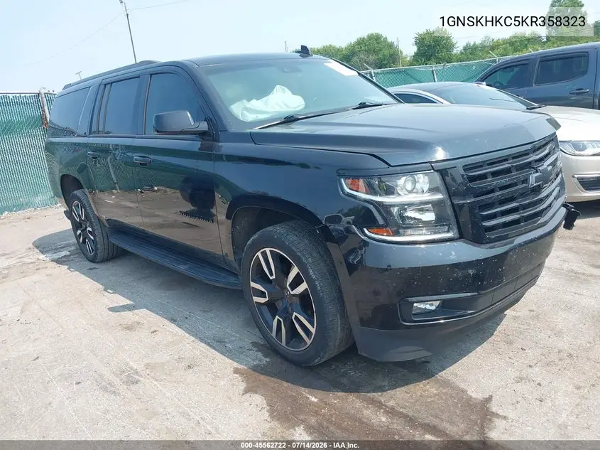 2019 Chevrolet Suburban Lt VIN: 1GNSKHKC5KR358323 Lot: 45562722