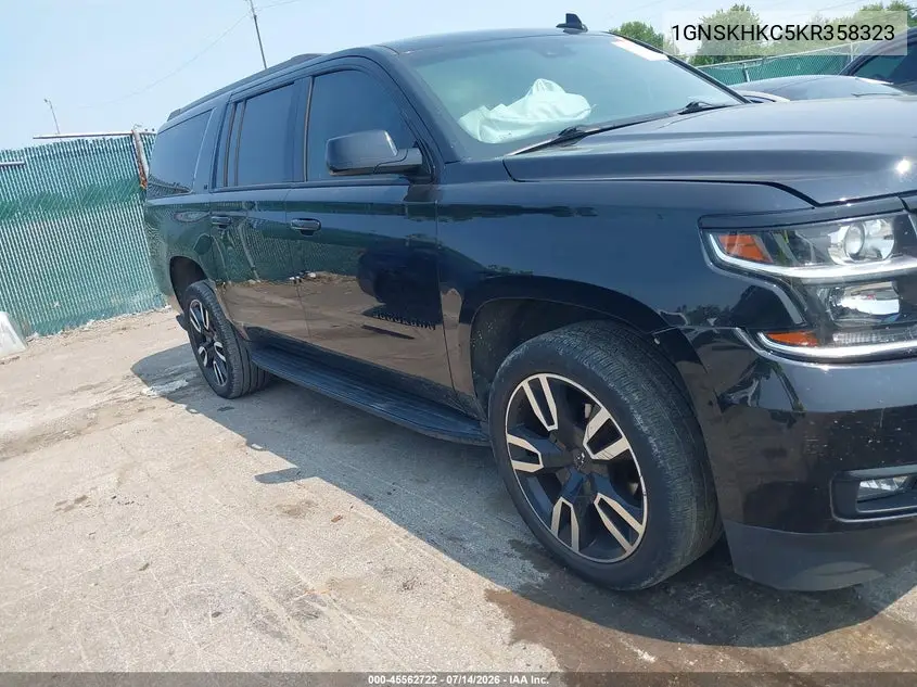 2019 Chevrolet Suburban Lt VIN: 1GNSKHKC5KR358323 Lot: 45562722
