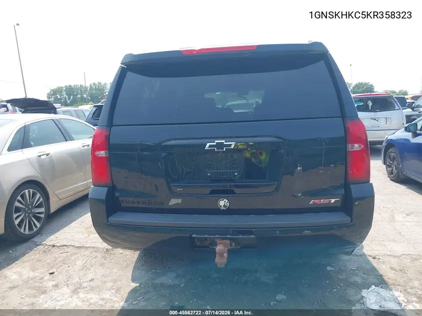 2019 Chevrolet Suburban Lt VIN: 1GNSKHKC5KR358323 Lot: 45562722