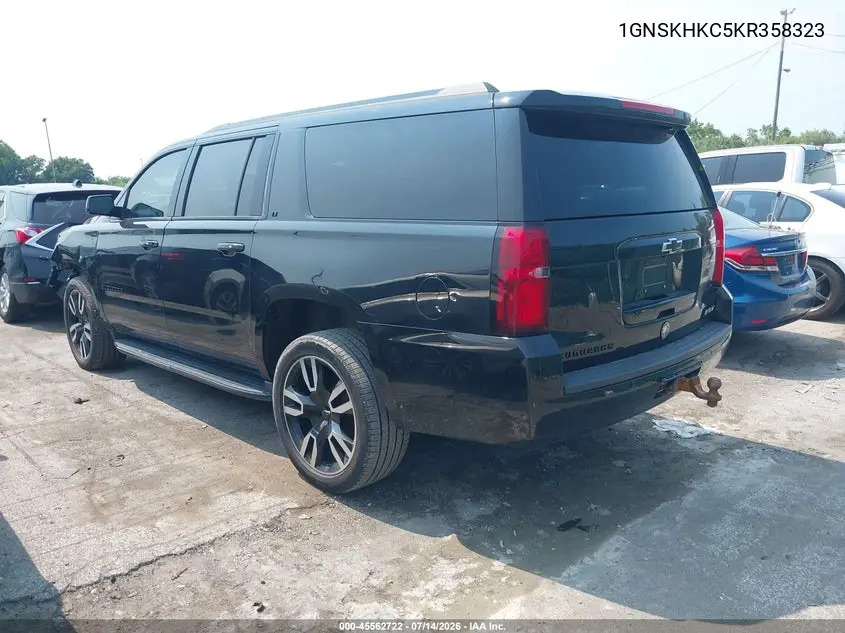 2019 Chevrolet Suburban Lt VIN: 1GNSKHKC5KR358323 Lot: 45562722