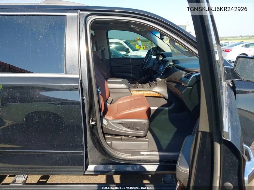 2019 Chevrolet Suburban Premier VIN: 1GNSKJKJ6KR242926 Lot: 45573801