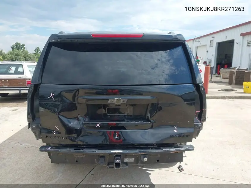 2019 Chevrolet Suburban Premier VIN: 1GNSKJKJ8KR271263 Lot: 45616380