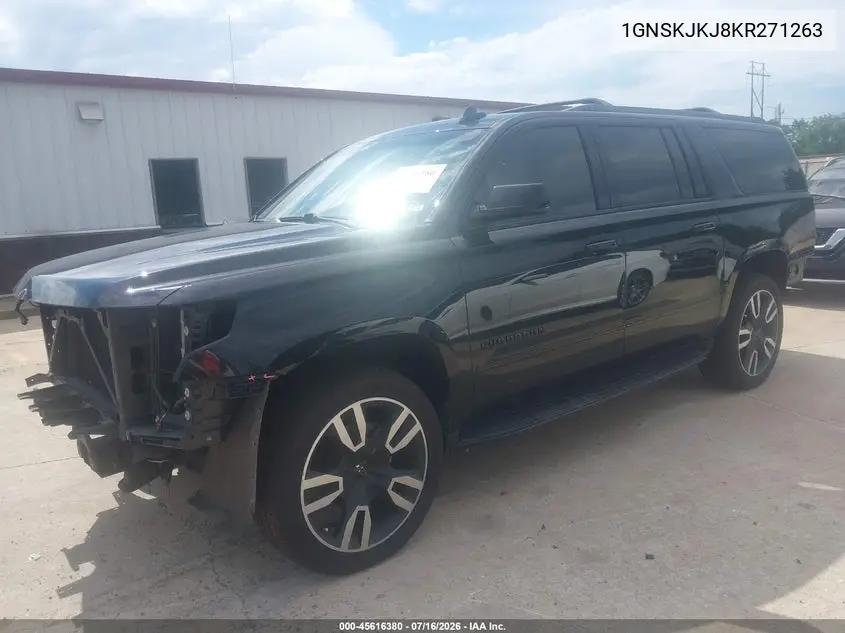 2019 Chevrolet Suburban Premier VIN: 1GNSKJKJ8KR271263 Lot: 45616380