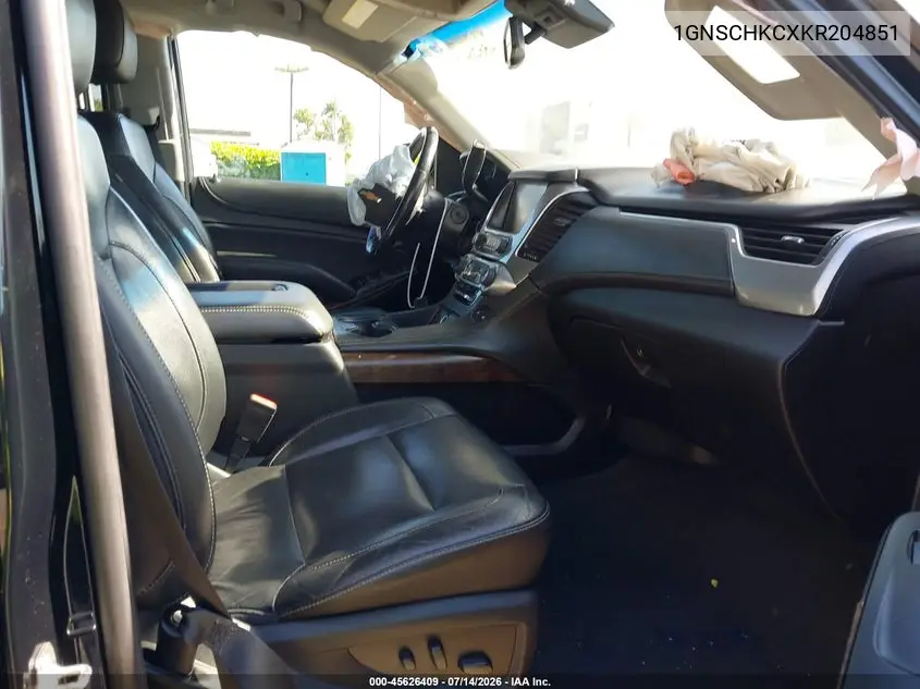 2019 Chevrolet Suburban Lt VIN: 1GNSCHKCXKR204851 Lot: 45626409