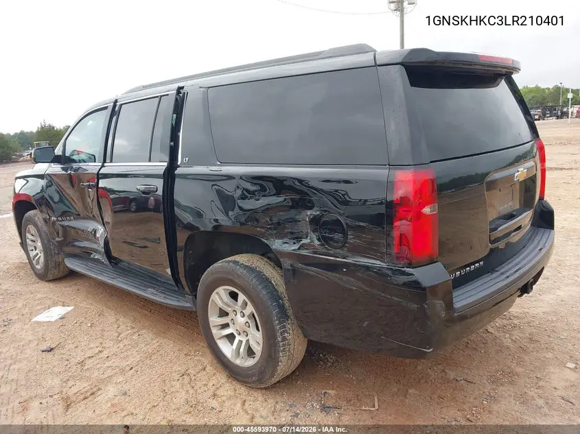 2020 Chevrolet Suburban 4Wd Lt VIN: 1GNSKHKC3LR210401 Lot: 45593970
