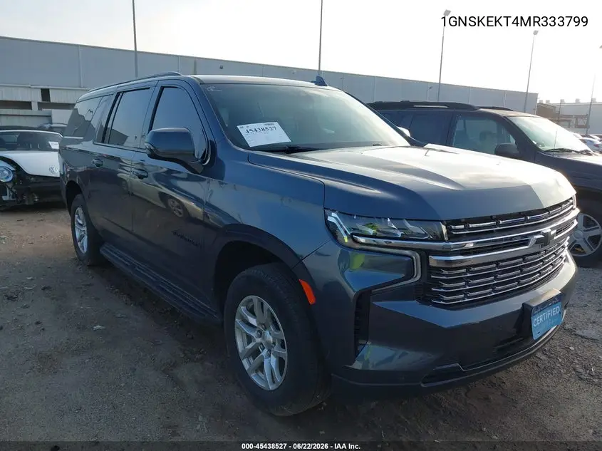 2021 Chevrolet Suburban 4Wd Rst VIN: 1GNSKEKT4MR333799 Lot: 45438527