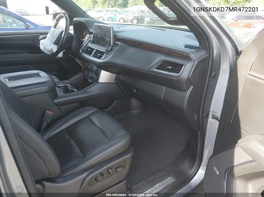 2021 Chevrolet Suburban 4Wd Z71 VIN: 1GNSKDKD7MR472201 Lot: 45628854