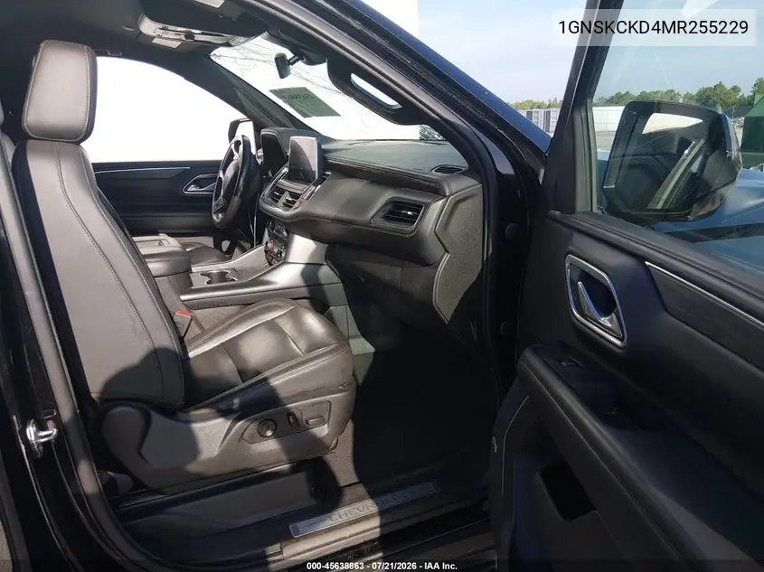 2021 Chevrolet Suburban 4Wd Lt VIN: 1GNSKCKD4MR255229 Lot: 45638863
