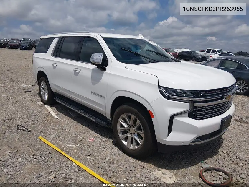 2023 Chevrolet Suburban 2Wd Premier VIN: 1GNSCFKD3PR263955 Lot: 45582159
