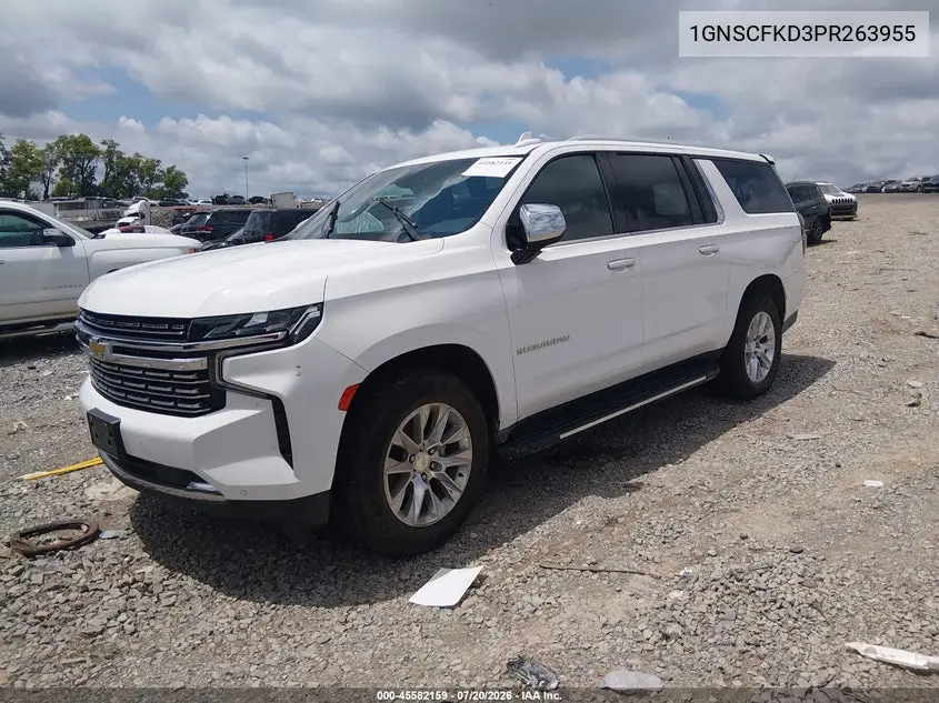 2023 Chevrolet Suburban 2Wd Premier VIN: 1GNSCFKD3PR263955 Lot: 45582159