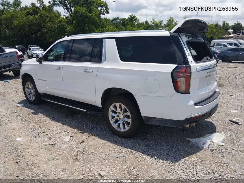 2023 Chevrolet Suburban 2Wd Premier VIN: 1GNSCFKD3PR263955 Lot: 45582159
