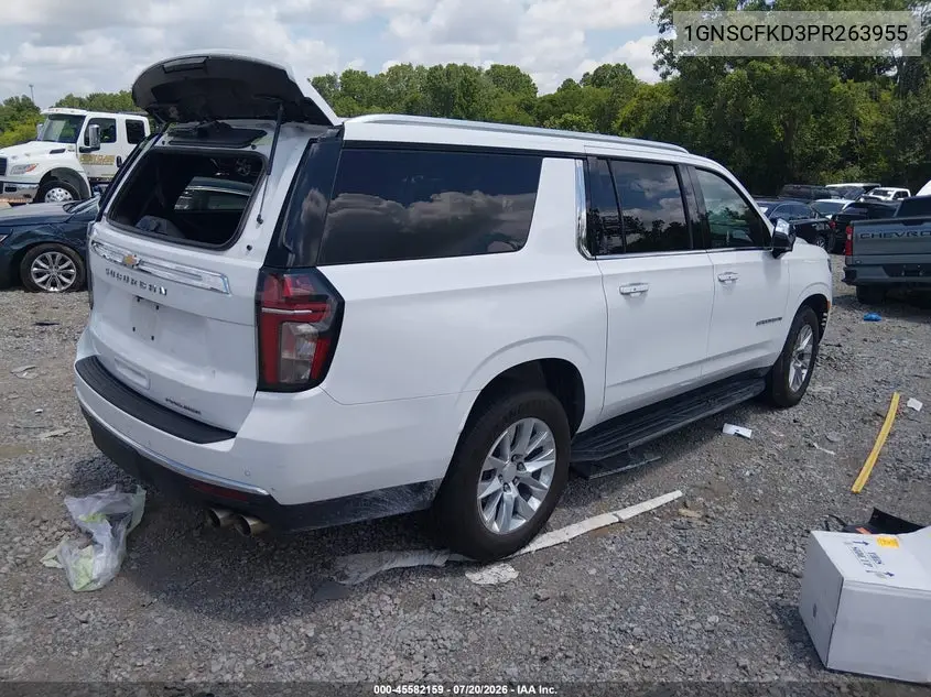 2023 Chevrolet Suburban 2Wd Premier VIN: 1GNSCFKD3PR263955 Lot: 45582159