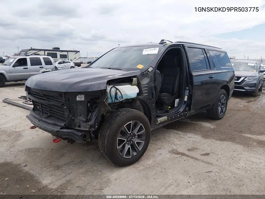 2023 Chevrolet Suburban 4Wd Z71 VIN: 1GNSKDKD9PR503775 Lot: 45589996