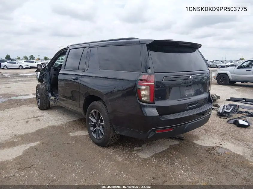 2023 Chevrolet Suburban 4Wd Z71 VIN: 1GNSKDKD9PR503775 Lot: 45589996