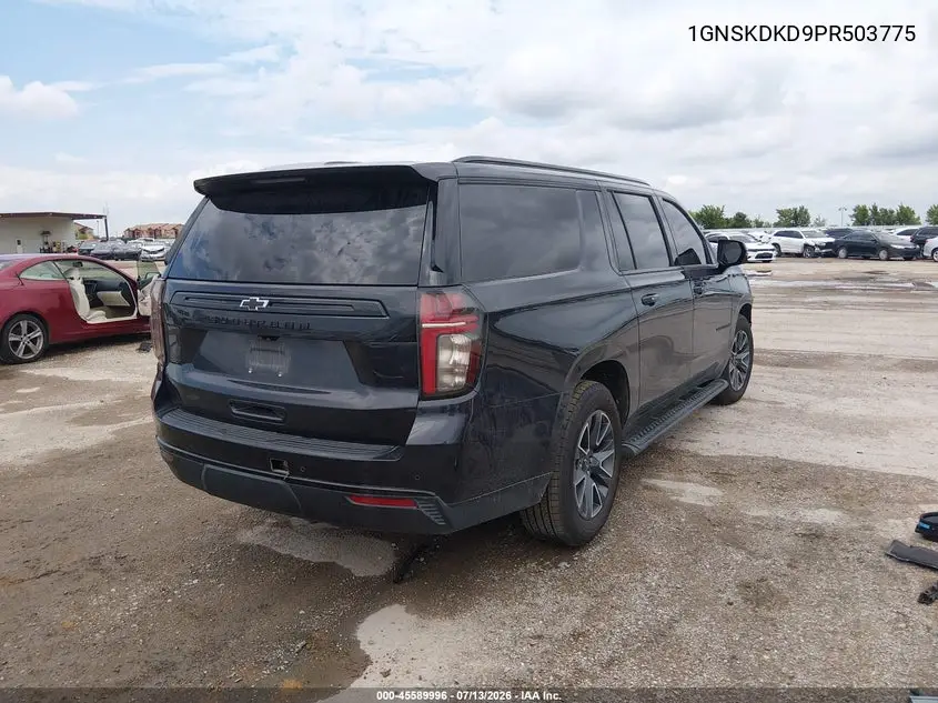 2023 Chevrolet Suburban 4Wd Z71 VIN: 1GNSKDKD9PR503775 Lot: 45589996