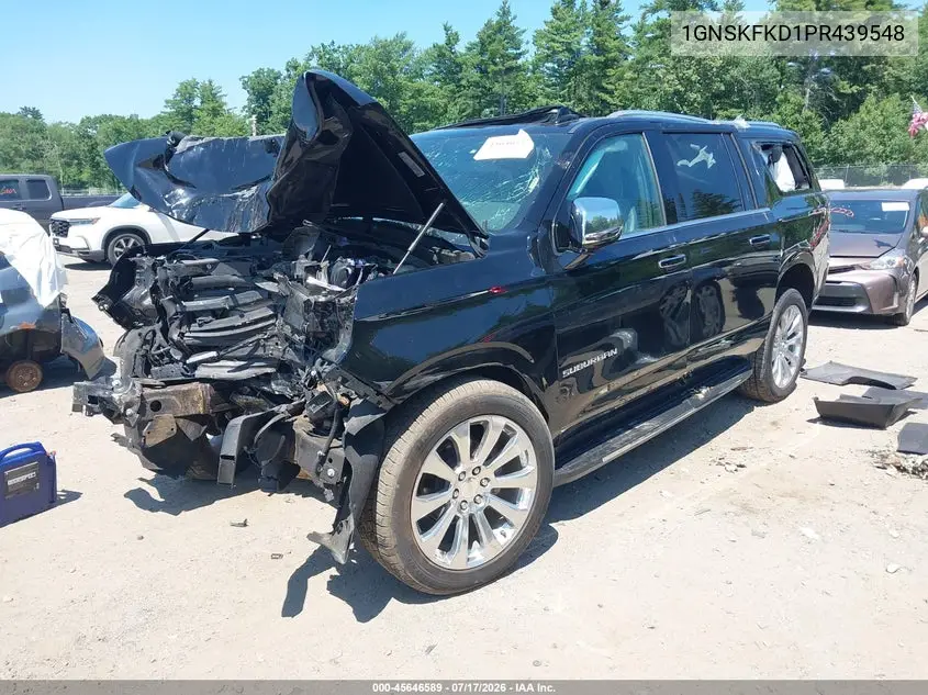 2023 Chevrolet Suburban 4Wd Premier VIN: 1GNSKFKD1PR439548 Lot: 45646589