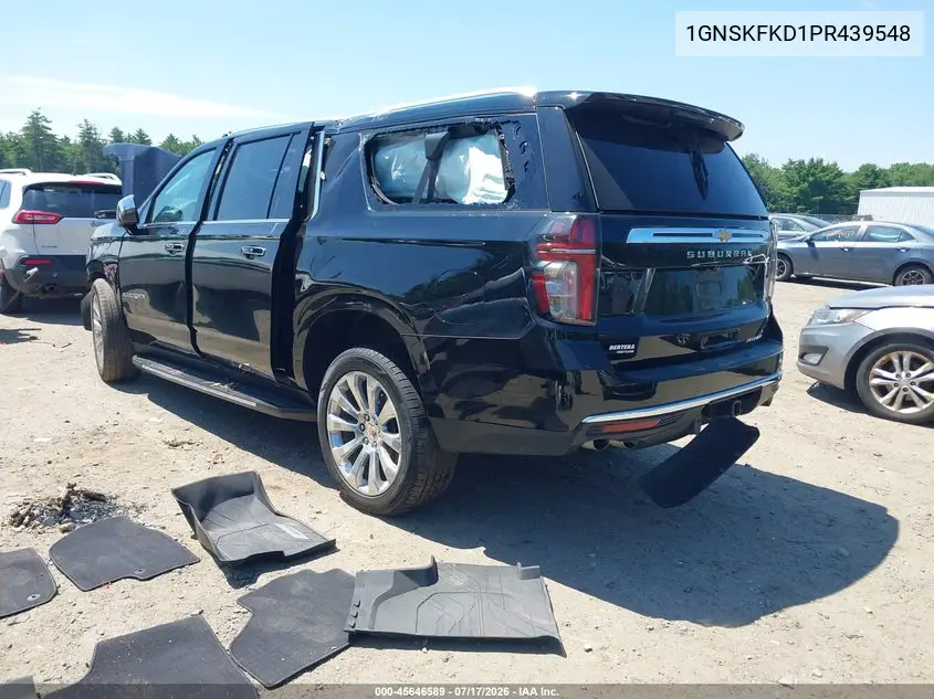 2023 Chevrolet Suburban 4Wd Premier VIN: 1GNSKFKD1PR439548 Lot: 45646589