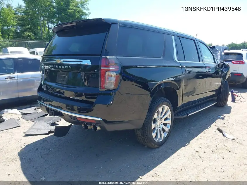 2023 Chevrolet Suburban 4Wd Premier VIN: 1GNSKFKD1PR439548 Lot: 45646589