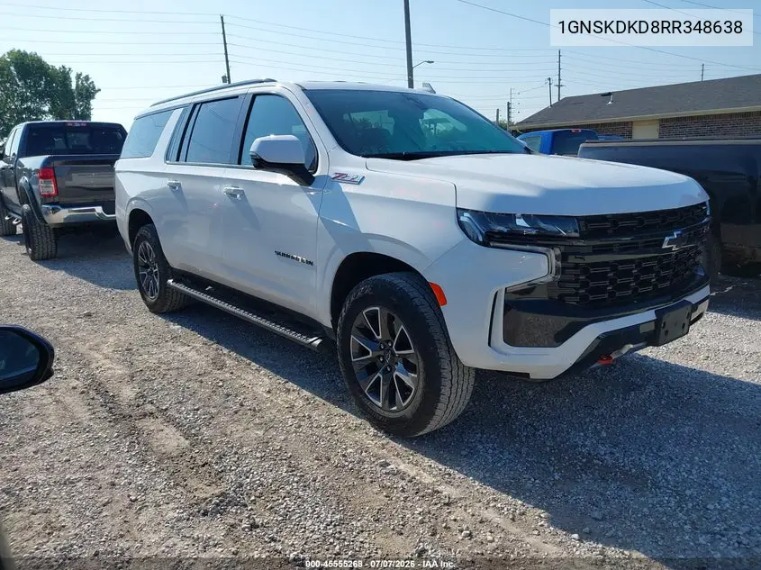 2024 Chevrolet Suburban 4Wd Z71 VIN: 1GNSKDKD8RR348638 Lot: 45555268
