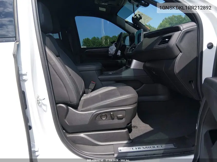 2024 Chevrolet Suburban 4Wd Z71 VIN: 1GNSKDKL1RR212892 Lot: 45600748