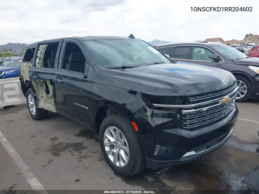 2024 Chevrolet Suburban 2Wd Premier VIN: 1GNSCFKD1RR204602 Lot: 45631574