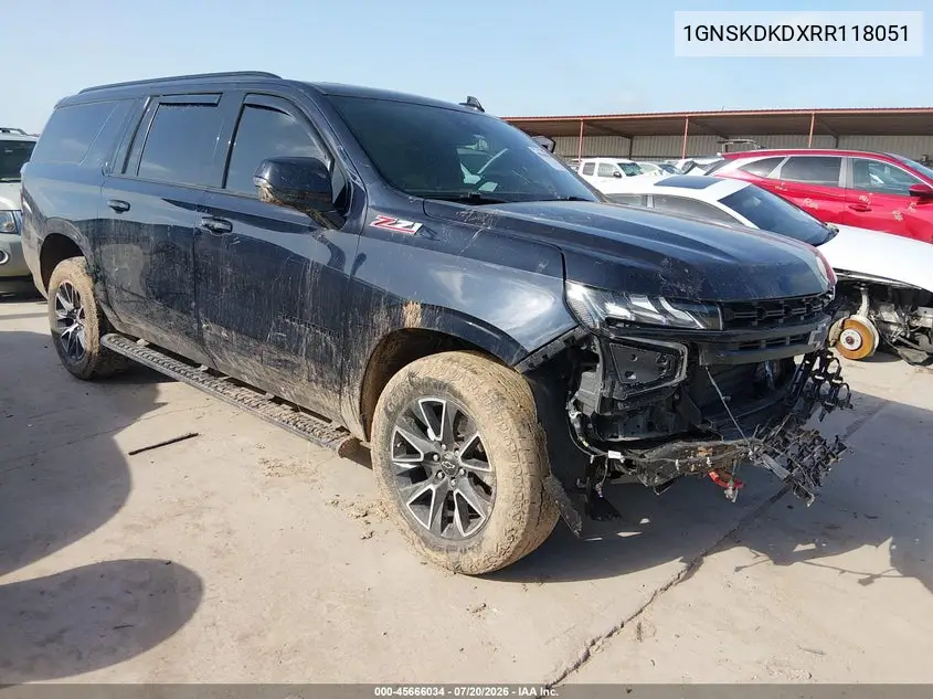 2024 Chevrolet Suburban 4Wd Z71 VIN: 1GNSKDKDXRR118051 Lot: 45666034
