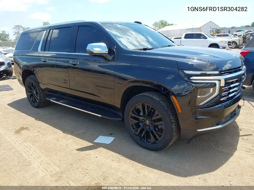 2025 Chevrolet Suburban 4Wd Premier VIN: 1GNS6FRD1SR304282 Lot: 45629678