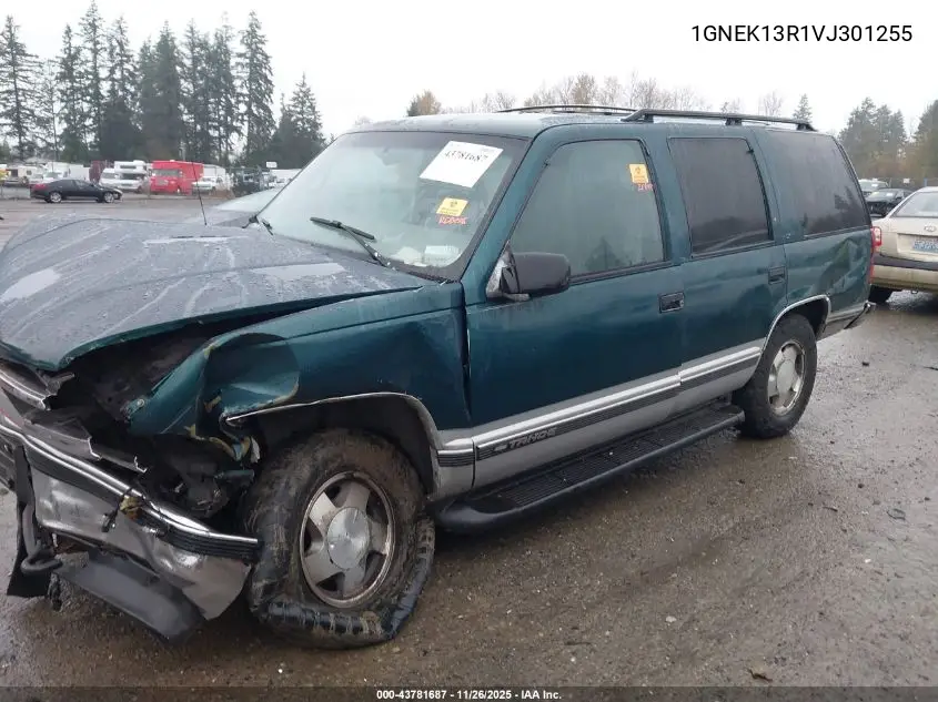 1GNEK13R1VJ301255 1997 Chevrolet Tahoe Ls