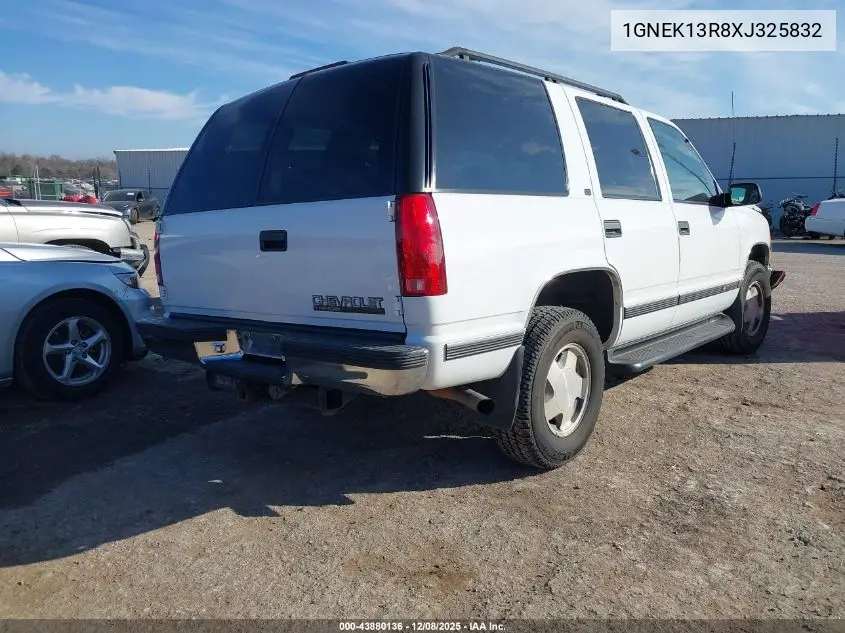 1GNEK13R8XJ325832 1999 Chevrolet Tahoe Ls