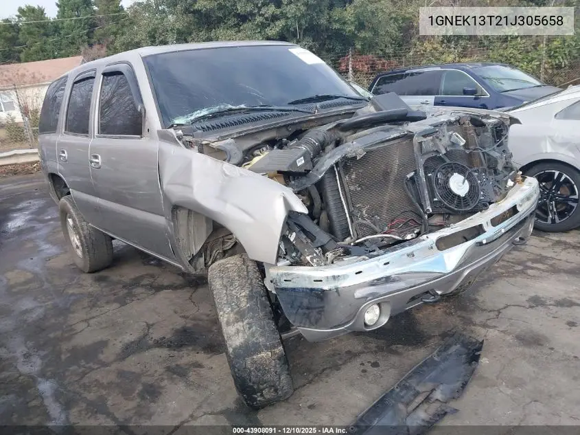 1GNEK13T21J305658 2003 Chevrolet Tahoe Lt