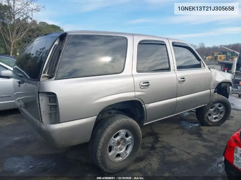 1GNEK13T21J305658 2003 Chevrolet Tahoe Lt