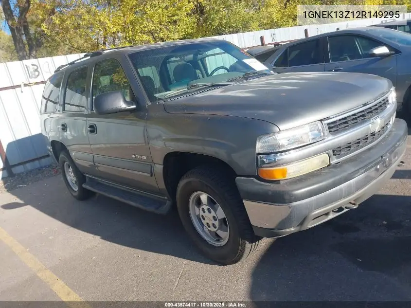 1GNEK13Z12R149295 2002 Chevrolet Tahoe K1500