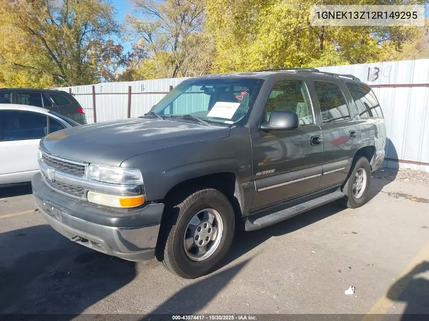 1GNEK13Z12R149295 2002 Chevrolet Tahoe K1500