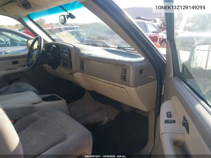 1GNEK13Z12R149295 2002 Chevrolet Tahoe K1500