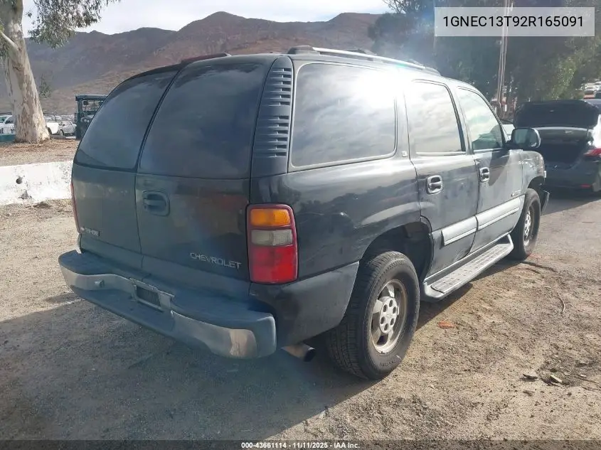 1GNEC13T92R165091 2002 Chevrolet Tahoe Ls